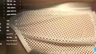 Shemale tranny enjoying solo masturbation