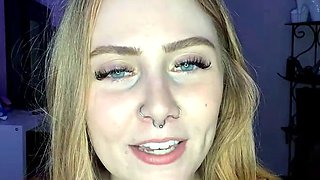 Amateur blond girl with big boobs getting fucked