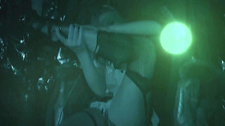 Nylon Girl Bound and Fucked Hard in Wild BDSM Session