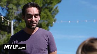 Chesty bombshell Cherie Deville rides hard schlong until he bursts a huge explosion total video - mylf