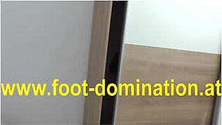 Feet Slave - Milf Domina Foot Torment