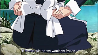 I saw her in a river, then we swam together, and she showed me her body, and I sat on her, enjoying myself.