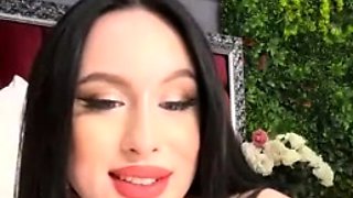 Brunette babe chelsea french solo masturbation