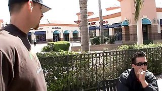 Erotic Angelica Heart and Billy Glide at blowjob action