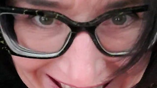 Julie is caught spraying in a public parking lot