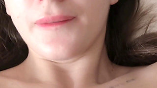 Stepbrother Rough Fucking Petite Stepsis and Cum on Face - Taboo Seduce