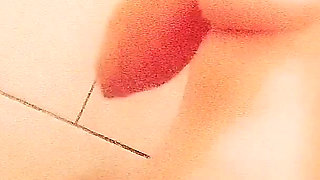 Sexy Stepmom Filmed Showering & Shaving