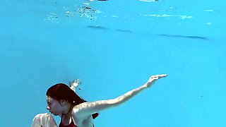 Latina scene with matchless wooer from Underwater Show