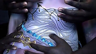 Black Cock Virtual Bombshell: Designed for Sin - 3D Animation Hentai