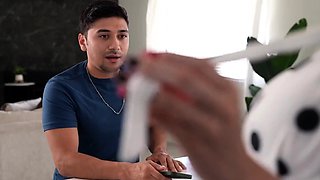 Russian MILF Gives Stepson Awesome Sex Lesson