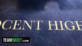 Virgin Kacey Kox caught in trouble and gets penalized