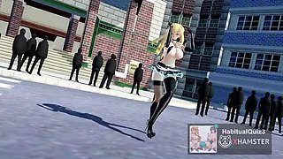 Mirai Akari 3D Hentai Sex - Hardcore Blowjob & Doggy Style Fuck