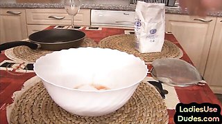 Babes's handjob video