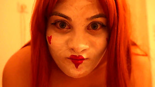 Clown Queen Punishes Her Biggest Fan in His Dreams