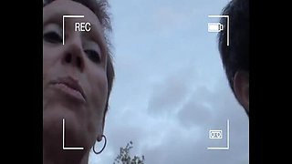 Nasty French Cougar Picks Up Dude For Hardcore Fuck - Amateur Outdoor Sex