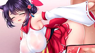 Big Tits Creampied From Behind