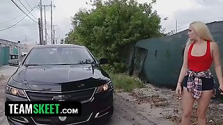 Submissived - hot teenie gets dominated by jail guard