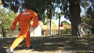 Eliza Ibarra Takes BBC Rough - Cuckold Prison Fuck Session