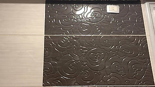 Hot Striptease in the Bathroom