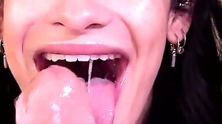 Edin Sin Double Feature - 2 Deepthroat Blowjobs Both with Cum Swallow Ending