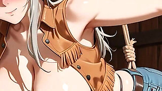 A Mature Cowgirl's Barn Seduction