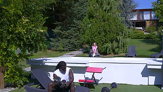 Eva Barbie Gets Rough BBC Anal Outdoors