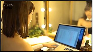 Slurping Squad: Asian Brunette's Bushy Bliss POV
