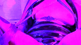 Solo vibrating wand rope play NO AUDIO