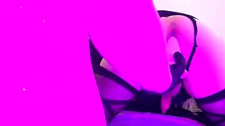 Hardcore Anal Fisting with Littlebunny & Aurora - Extreme Deep Fuck & Sissy Crossdresser Fun