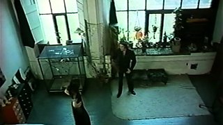 Sexy brunette babe rammed hard in a hardcore vintage porn