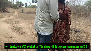 Married housewife enjoying outdoor fuck