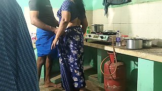 Bhavana Aunty Was Working in the Kitchen and Invited Me for Sex and I Had Sex with Him