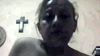 Mexican Milf masturbating