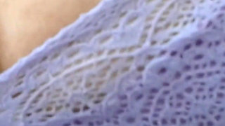 Bathroom Slut: My Sweaty Wife Shows off and Flashes Her Big Pussy While Cleaning!