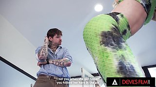 SATANS FILM Nasty Trans Gracie Jane Gets Her Bum Pulverized By Her Homie s Bf