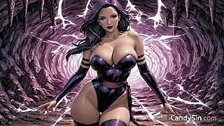 Bro You Have To See Psilocke Drown His Cock In Her Massive Tits! (AI Generated)