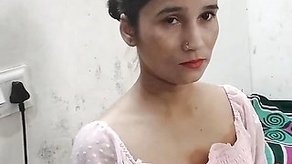 Step brother ne koi nhi rahane par choda hindi me