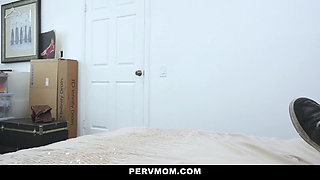 Busty stepmom Krissy Lynn takes her stepson's hot load