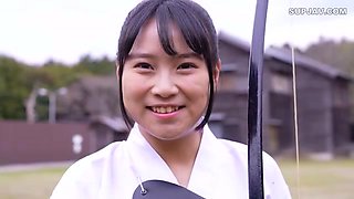 Innocent Archer Girl's Intense Focused Sex Debut at 18 x1x50331E00CAF82716B0