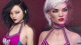 Experiencing being a naughty mom in a PC game