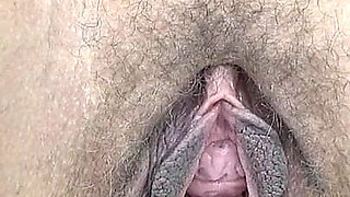 Vaginal Dilator in a Big Hairy Pussy