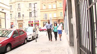 A man fucked his wife with another girl in a hot compilation