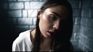 Vicious Clemence Audiard and Milan Cheek at lesbian parasited sex