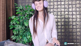Schoolgirl Olivia Zlota Has Titty-Bouncing Sex with a Hung Guy