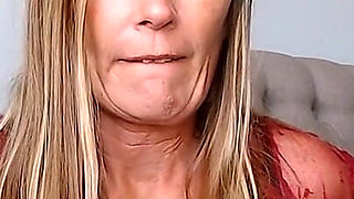 Here's your weekly video- Dirty whore stepmom tells you how much of a slut she is and how she LOVES Blowjobs