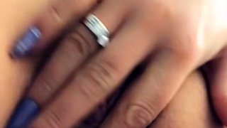 Babe With Big Boobs Masturbates