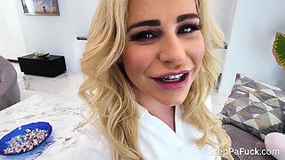 Teenie Harley King Sharing With Spencer Scott Ginormous Pecker Of Allen Rapid - Betsy Blue