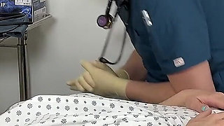 Nurse Bunny Gets a Gyno Exam Multi Angle