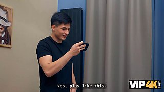 Vip4k. i was prepping for my xxx client and my student ambled in abruptly...