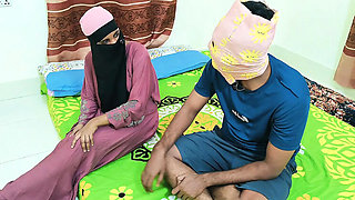 Bangla Clear Fucking My Stepsister's Hot Hijab Friend with Big Ass in My Room